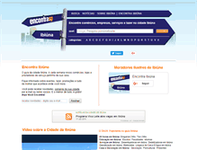 Tablet Screenshot of encontraibiuna.com.br
